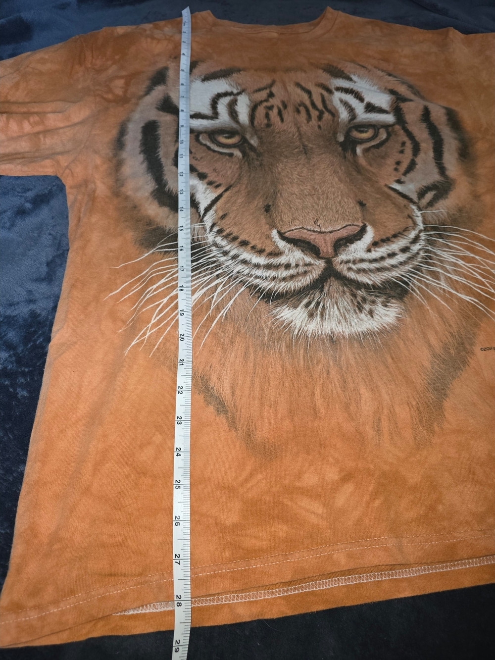 The Mountain Orange Tiger Face Tee - Picture 9 of 10